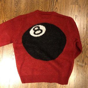 Stussy 8 Ball Brushed Mohair Sweater